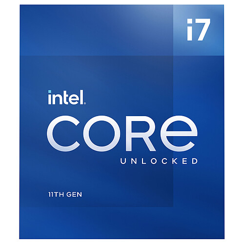 Intel Core i7-11700K (3.6 GHz / 5.0 GHz) pas cher