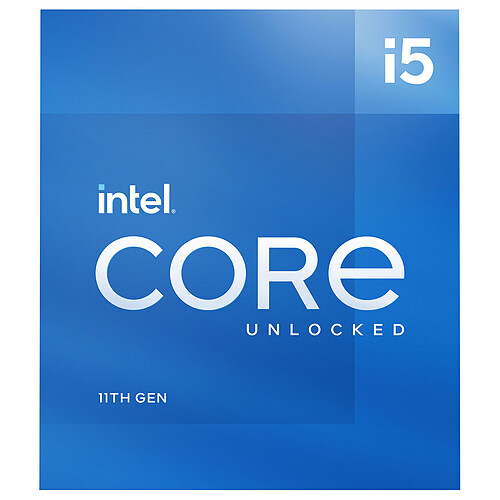 Intel Core i5-11600K (3.9 GHz / 4.9 GHz) pas cher
