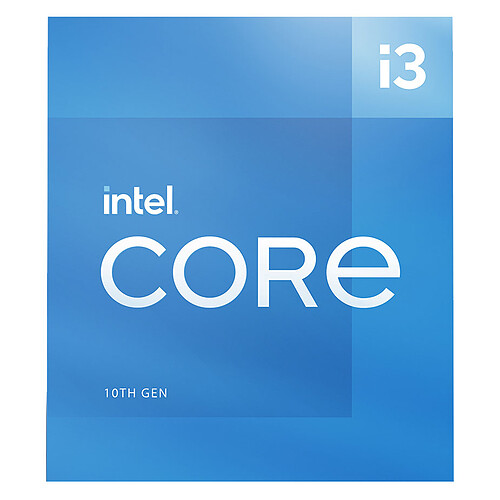 Intel Core i3-10105 (3.7 GHz / 4.4 GHz) pas cher