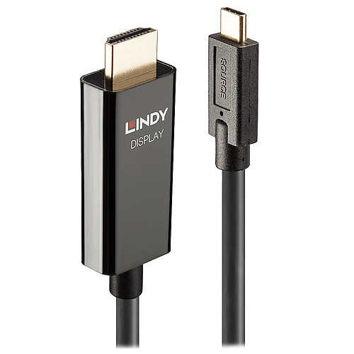 Lindy Cordon USB-C / HDMI 4K (5m) pas cher