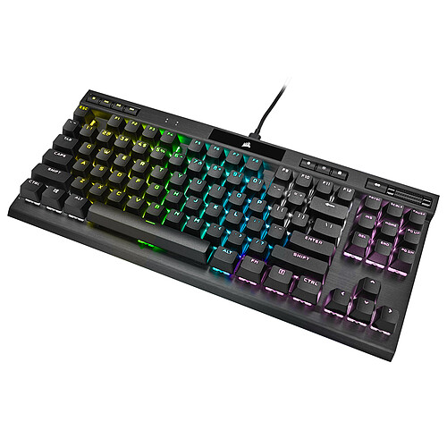 Corsair Gaming K70 RGB TKL Champion Series (Cherry MX Red) pas cher