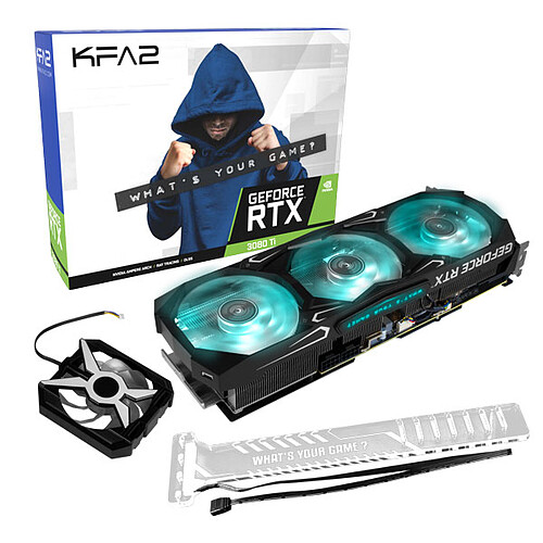 KFA2 GeForce RTX 3080 Ti SG (1-Click OC) LHR pas cher