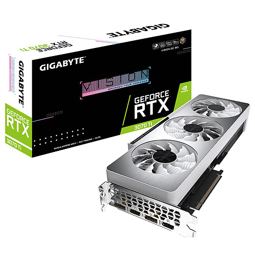 Gigabyte GeForce RTX 3070 Ti VISION OC 8G (LHR) pas cher