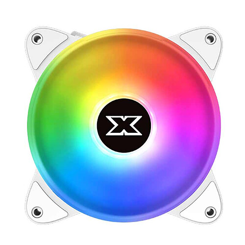 Xigmatek BX120 Galaxy III Essential Pack de 3 - Blanc pas cher