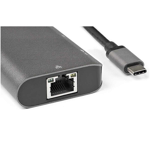 StarTech.com Adaptateur multiport USB-C avec HDMI 4K + USB 3.0 + Ethernet + PD pas cher