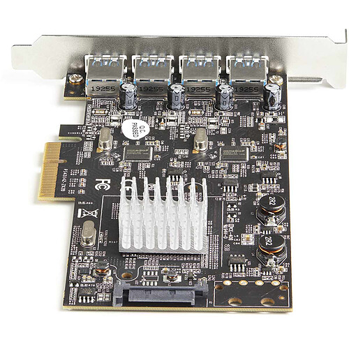 StarTech.com Carte contrôleur PCI-E (4 ports USB 3.1 Type-A) pas cher