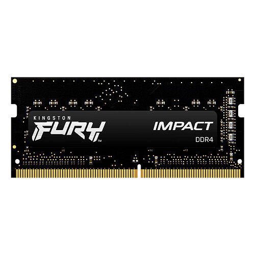 Kingston FURY Impact SO-DIMM 16 Go DDR4 3200 MHz CL20 pas cher