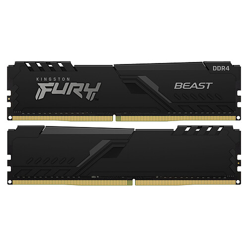 Kingston FURY Beast 64 Go (2 x 32 Go) DDR4 3600 MHz CL18 pas cher