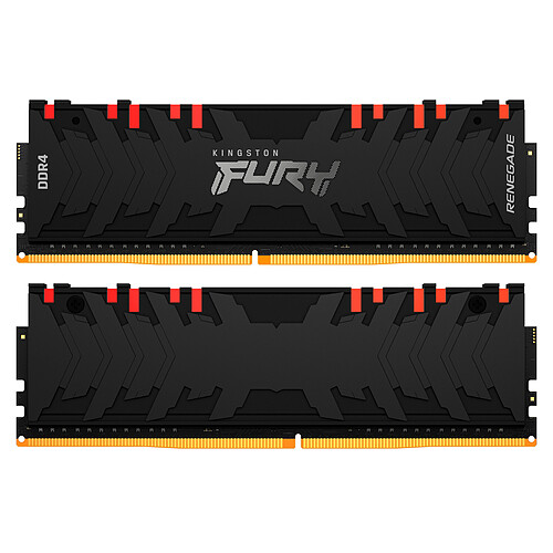 Kingston FURY Renegade RGB 64 Go (2 x 32 Go) DDR4 3600 MHz CL18 pas cher