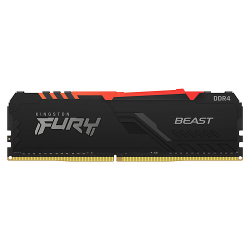 Kingston FURY Beast RGB 32 Go DDR4 3200 MHz CL16 pas cher