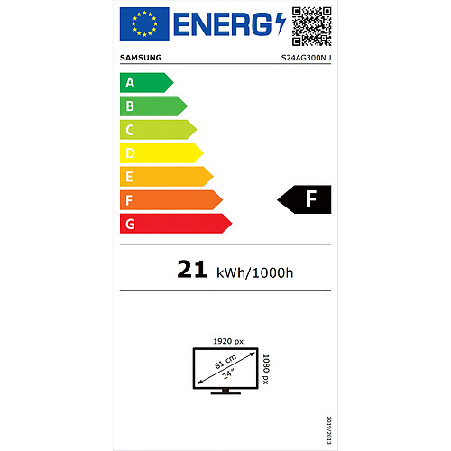 Samsung 24" LED - Odyssey G3 S24AG300NU pas cher