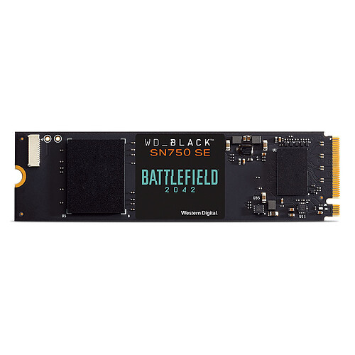 Western Digital SSD WD Black SN750 SE 1 To Battlefield 2042 pas cher