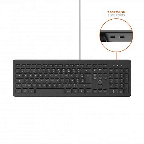 Mobility Lab Business Wired Keyboard (Noir) pas cher