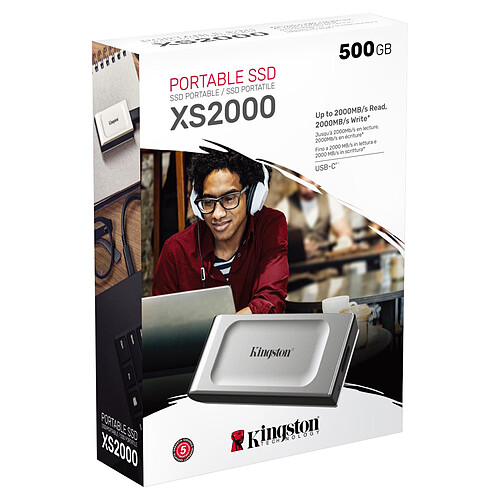 Kingston XS2000 500 Go pas cher