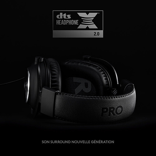Logitech G Pro X Gaming Headset (Noir) pas cher