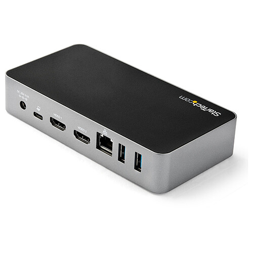 StarTech.com Station d'accueil USB-C double affichage 1080p 60 Hz avec Power Delivery 60 W pas cher