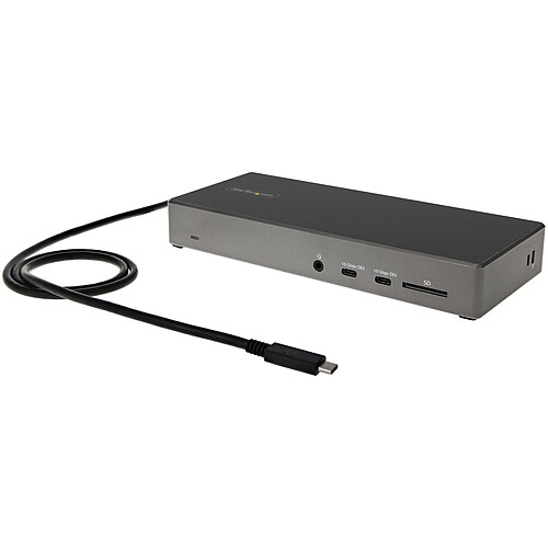 StarTech.com Station d'accueil USB-C Triple 4K 30 Hz avec Power Delivery 100 W pas cher