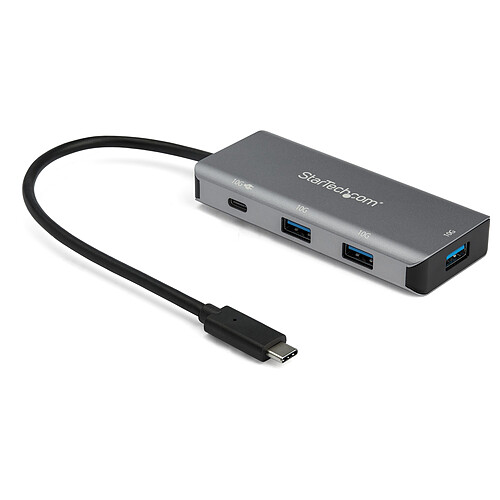 StarTech.com Hub USB 3.1 Type-C 4x Ports USB-A , 1x Port USB-C avec Power Delivery 100 W pas cher
