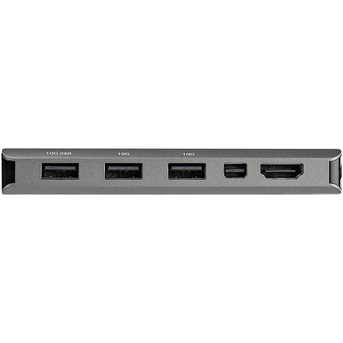 StarTech.com Adaptateur multiport USB-C avec HDMI ou Mini DisplayPort 4K 60 Hz, Hub USB 4 ports et Power Delivery 100W pas cher