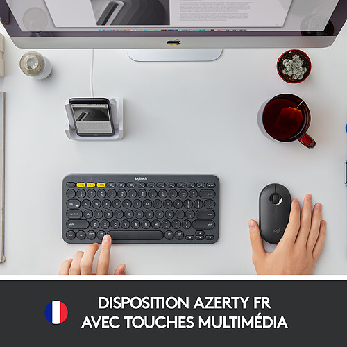 Logitech Multi-Device Keyboard K380 (Gris) pas cher