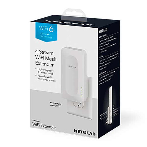 Netgear AX1600 Wi-Fi Mesh Extender (EAX12) pas cher