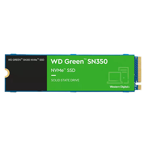 Western Digital SSD WD Green SN350 2 To pas cher