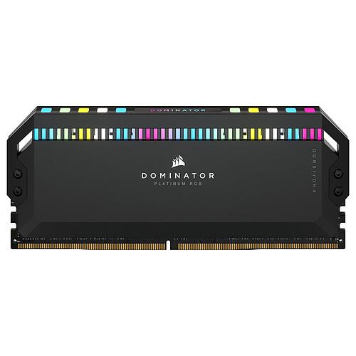 Corsair Dominator Platinum DDR5 RGB 32 Go (2 x 16 Go) 7200 MHz CL34 pas cher