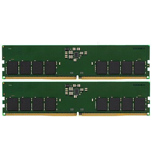 Kingston ValueRAM 16 (2 x 8 Go) DDR5 4800 MHz CL40 1Rx16 pas cher
