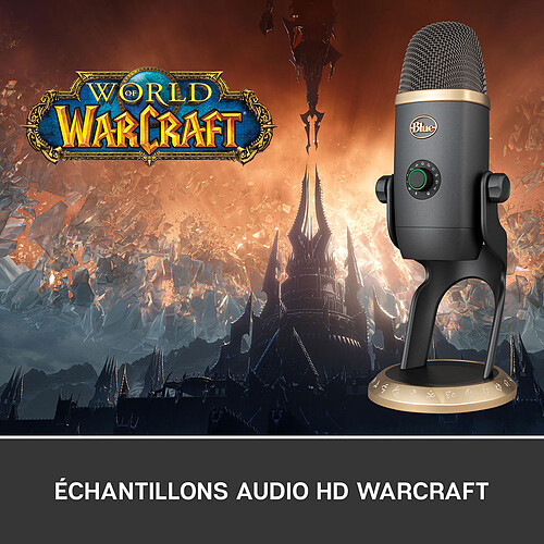 Blue Microphones Yeti X World of Warcraft Edition pas cher