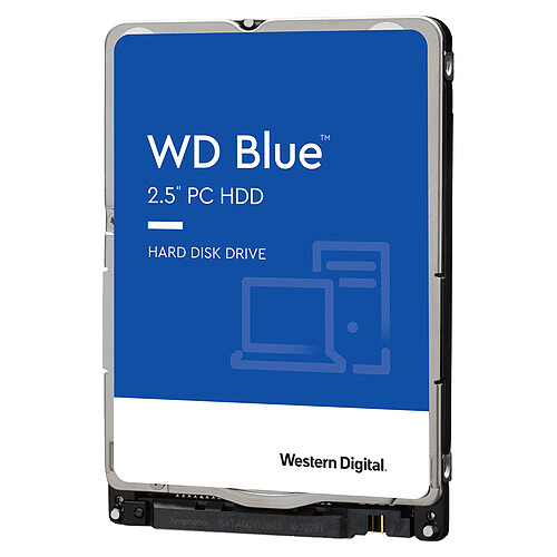 Western Digital WD Blue Mobile 500 Go 7 mm (WD5000LPCX) pas cher