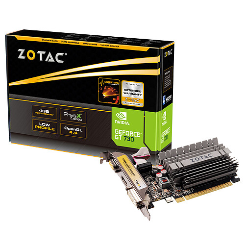 ZOTAC GeForce GT 730 4GB Zone Edition pas cher