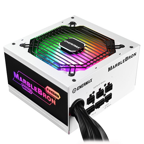 Enermax MARBLEBRON 850 Watts RGB - Blanc pas cher