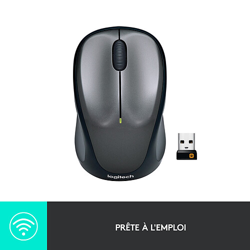 Logitech Wireless Mouse M235 (Gris) pas cher