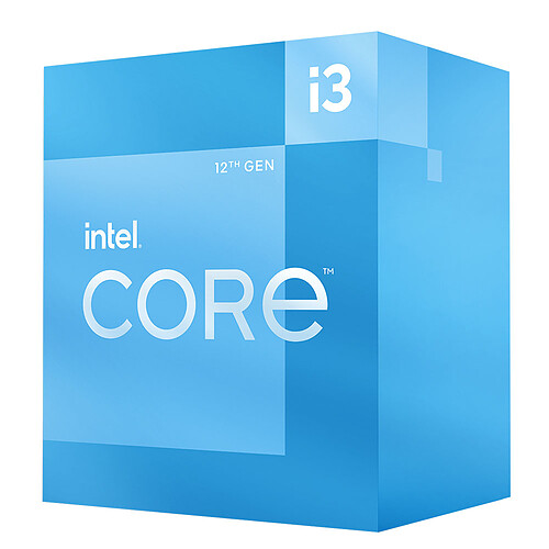 Intel Core i3-12100 (3.3 GHz / 4.3 GHz) pas cher