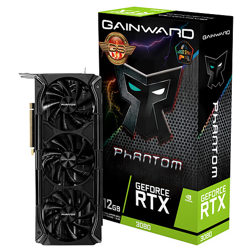 Gainward GeForce RTX 3080 Phantom GS 12GB (LHR) pas cher