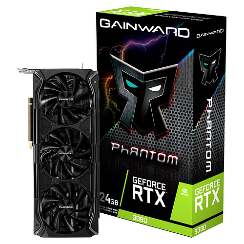 Gainward GeForce RTX 3090 Phantom+ (LHR) pas cher