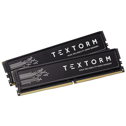 Textorm 64 Go (2x 32 Go) DDR5 6400 MHz CL32 pas cher