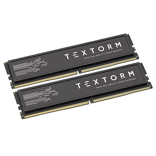 Textorm 32 Go (2x 16 Go) DDR5 6000 MHz CL40 pas cher
