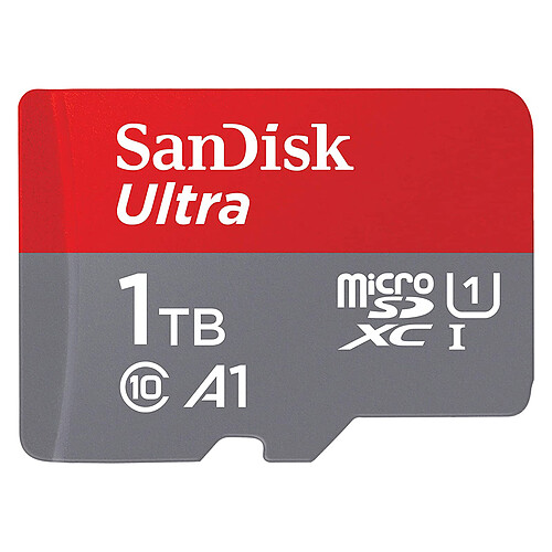 SanDisk Ultra microSD UHS-I U1 1 To + Adaptateur SD pas cher