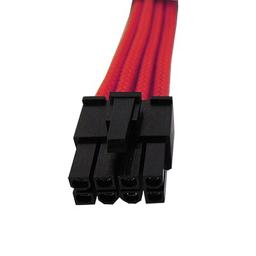 Gelid Câble Tressé PCIe 8 broches 30 cm (Rouge) pas cher