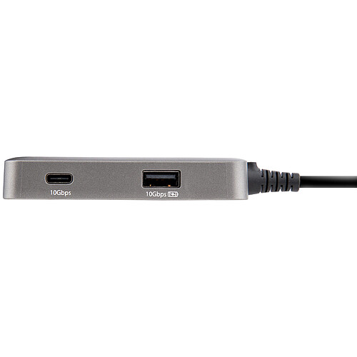 StarTech.com Hub USB-C vers 4K 60Hz HDMI 2.0 + 3 ports USB (1 x USB type A + 2 x USB type C) avec Power Delivery 100 W pas cher
