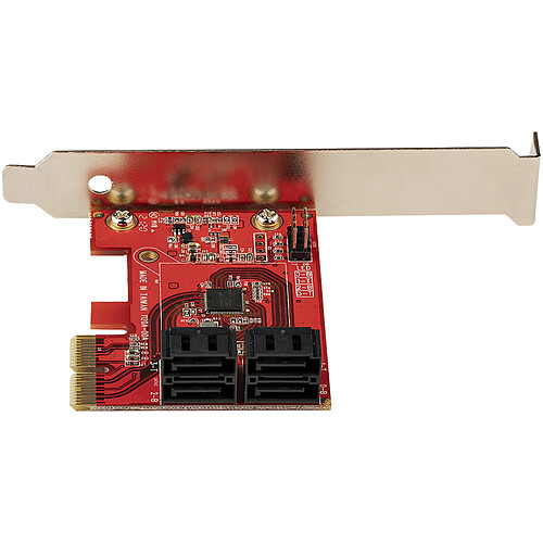 StarTech.com Carte contrôleur PCI-E avec 4 ports SATA III internes pas cher
