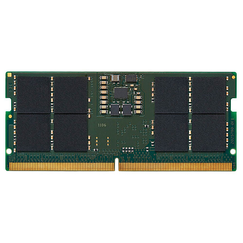 Kingston ValueRAM SO-DIMM 32 (2 x 16 Go) DDR5 4800 MHz CL40 SR X8 pas cher