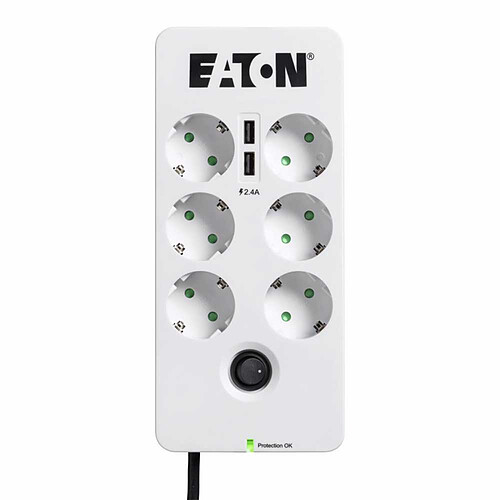 Eaton Protection Box 6 Tel USB DIN pas cher