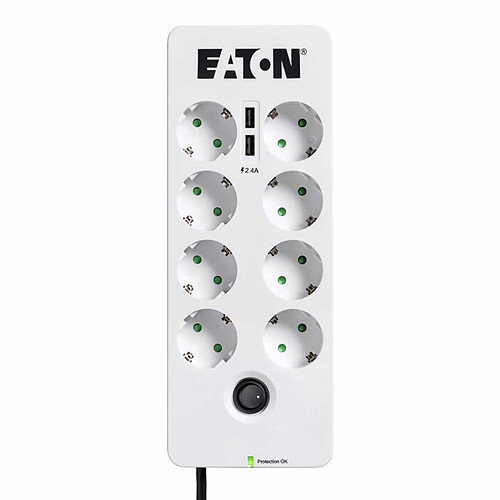 Eaton Protection Box 8 Tel USB DIN pas cher