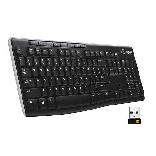 Logitech Wireless Keyboard K270 pas cher