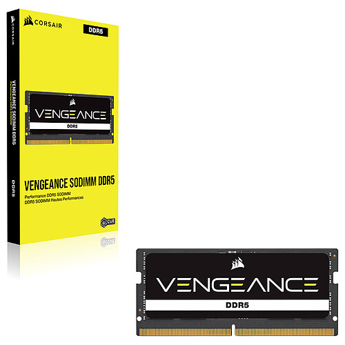 Corsair Vengeance SO-DIMM 32 Go DDR5 5600 MHz CL48 pas cher