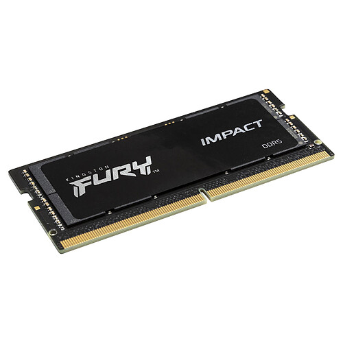Kingston FURY Impact SO-DIMM 16 Go DDR5 6400 MHz CL38 pas cher
