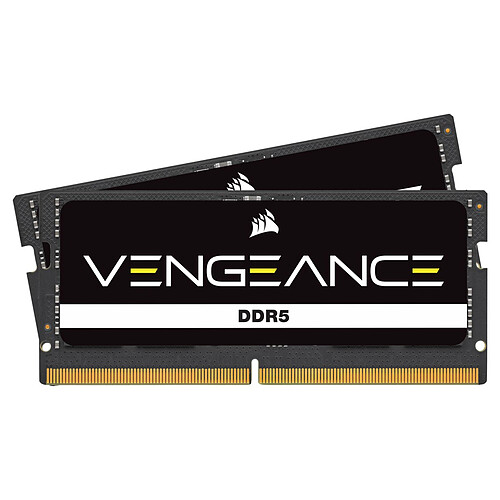 Corsair Vengeance SO-DIMM 64 Go (2 x 32 Go) DDR5 4800 MHz CL40 pas cher