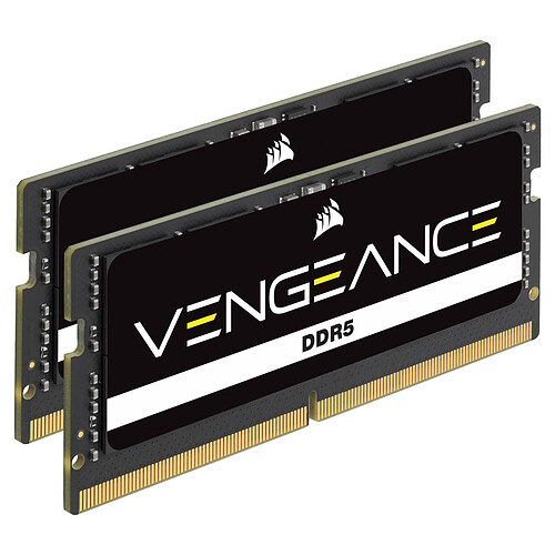 Corsair Vengeance SO-DIMM 32 Go (2 x 16 Go) DDR5 4800 MHz CL40 pas cher